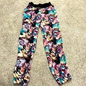 Joe B bright flower pants